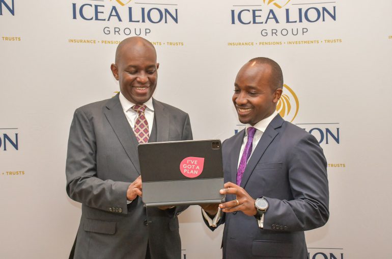 Consumption Einstein Kihanda CEO ICEA LION Asset Management And Richard Muriithi Senior Portfolio Manager ICEA LION Asset Management 770x508