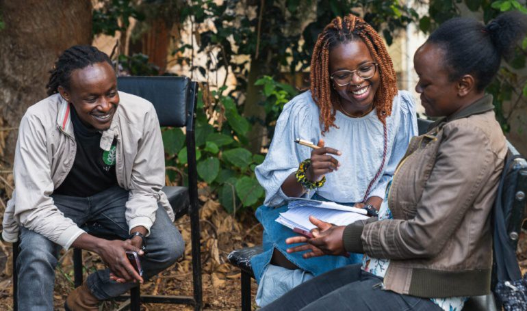 PIC 1 Microsoft Researcher Stephanie Nyairo Center Works With Local Collaborators In Kenya To Test How Accurately Speech Models Recognize Farmers Spoken Questions 770x455
