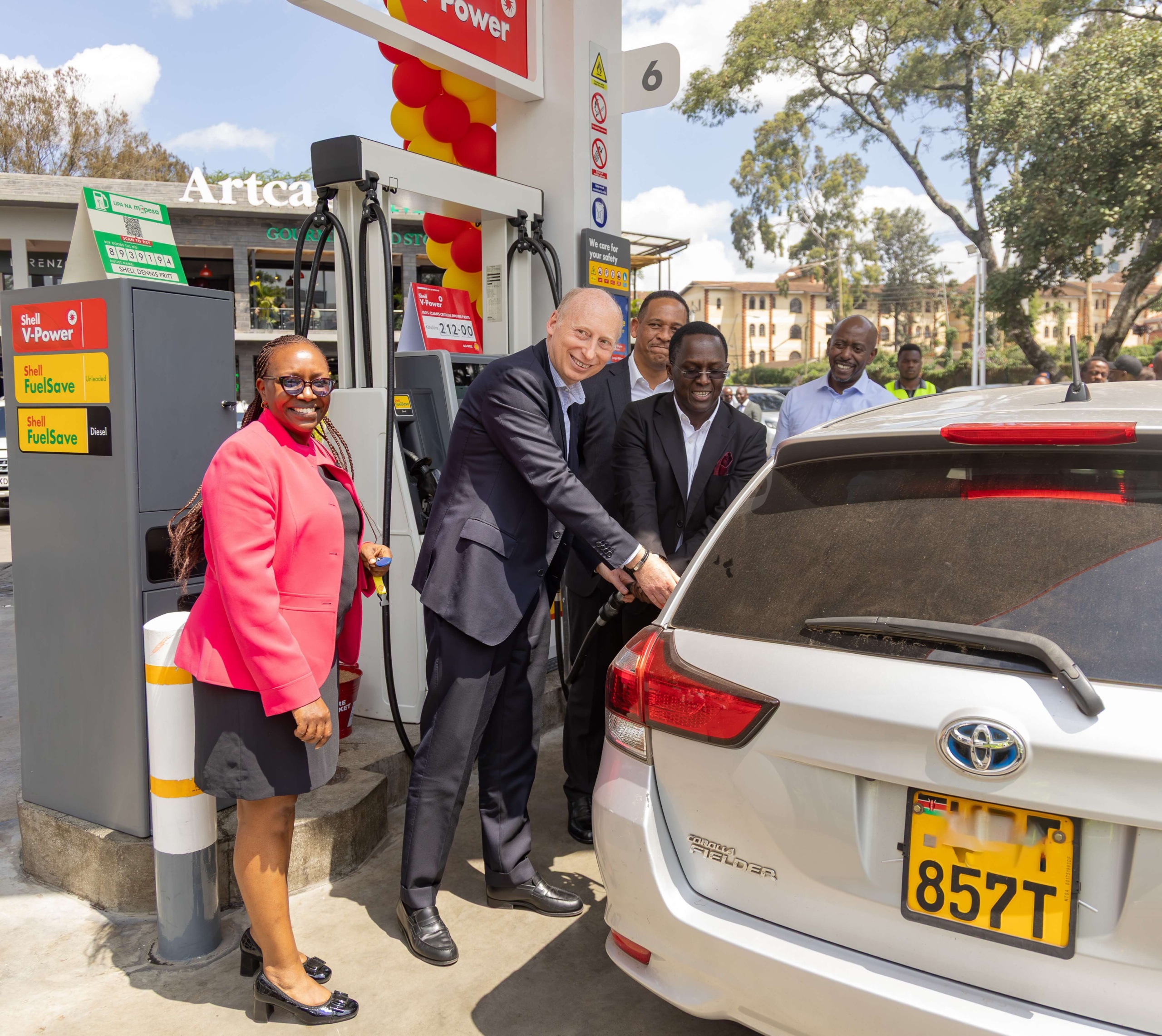 visiting vivo energy group ceo at shell dennis pritt